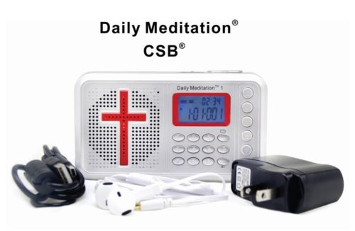 Daily Meditation 1 CSB Audio Bible Player