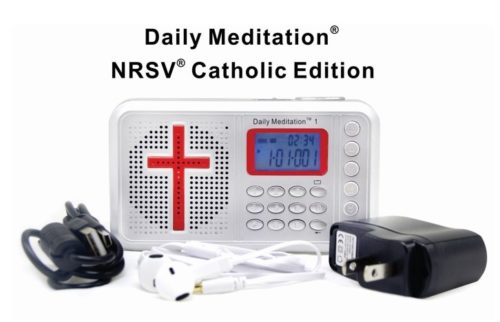 Daily Meditation 1 NRSV Catholic Edition Audio Bible Player